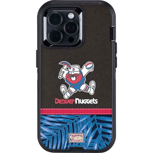 NBA Denver Nuggets Retro Palms Otterbox Defender iPhone Skin