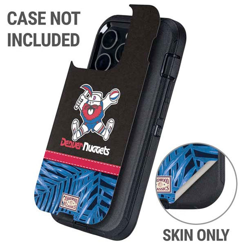 NBA Denver Nuggets Retro Palms Otterbox Defender iPhone Skin