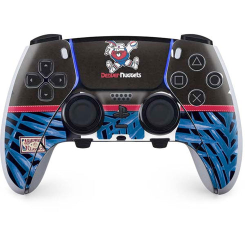 NBA Denver Nuggets Retro Palms PS5 DualSense Edge Pro Controller Skin