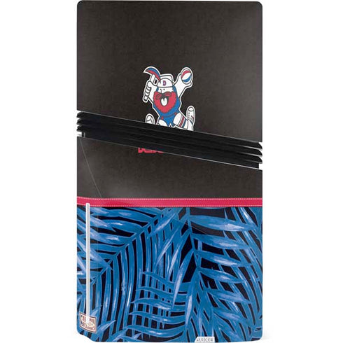 NBA Denver Nuggets Retro Palms PS5 Pro Disk Console Skin