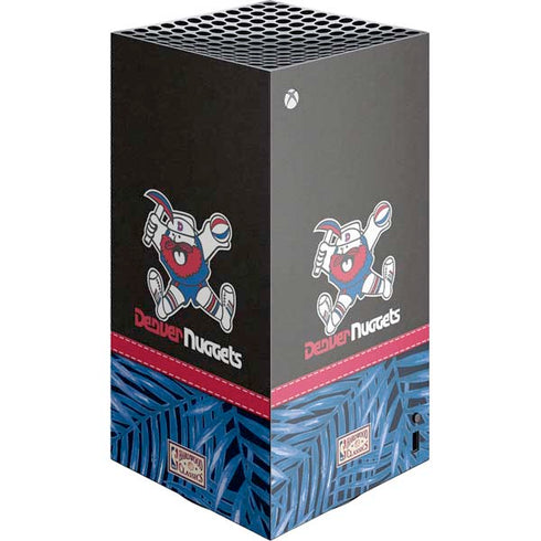 NBA Denver Nuggets Retro Palms XBox Series X Digital Edition Console Skin