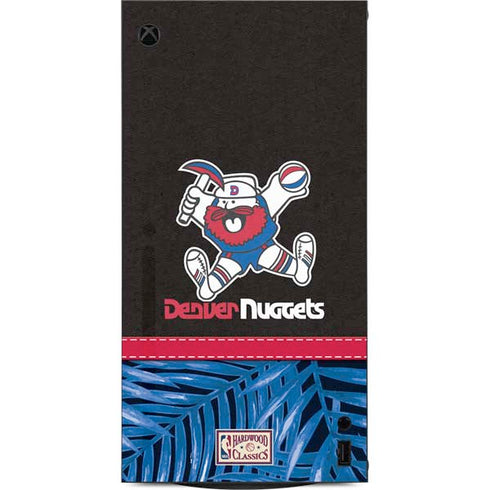 NBA Denver Nuggets Retro Palms XBox Series X Digital Edition Console Skin