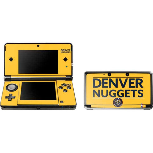 NBA Denver Nuggets Standard - Blue 3DS (2011) Skin