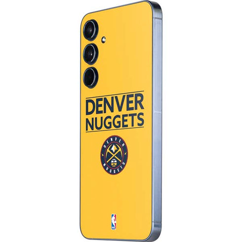 NBA Denver Nuggets Standard - Blue Galaxy A35 5G Skin