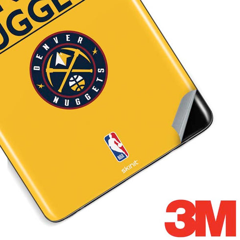 NBA Denver Nuggets Standard - Blue Galaxy Note 8 Skin