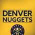 NBA Denver Nuggets Standard - Blue Galaxy Note 8 Skin