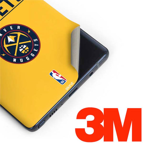 NBA Denver Nuggets Standard - Blue Galaxy Note 9 Skin