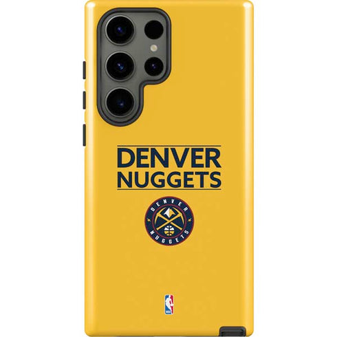 NBA Denver Nuggets Standard - Blue Galaxy S23 Ultra Pro Case