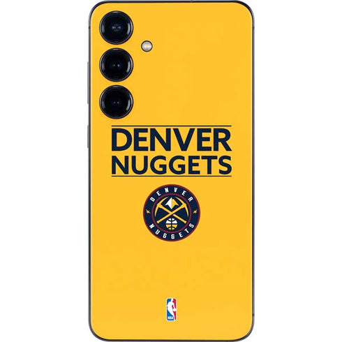 NBA Denver Nuggets Standard - Blue Galaxy S25 Plus Skin