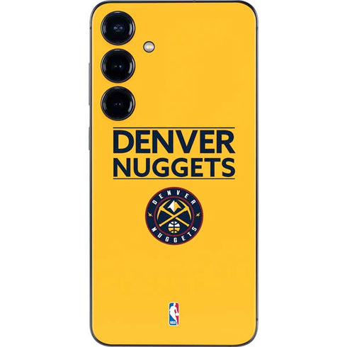 NBA Denver Nuggets Standard - Blue Galaxy S24 Skin