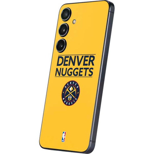 NBA Denver Nuggets Standard - Blue Galaxy S24 Skin