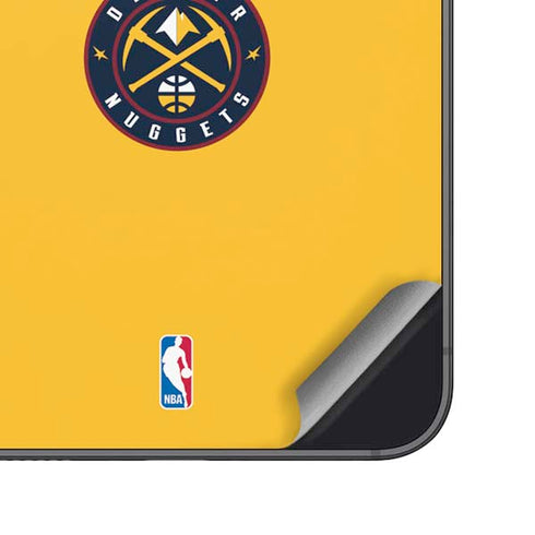 NBA Denver Nuggets Standard - Blue Galaxy S24 Skin