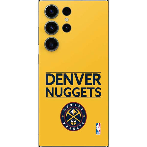 NBA Denver Nuggets Standard - Blue Galaxy S25 Ultra Skin