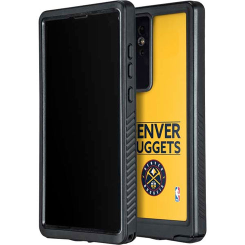 NBA Denver Nuggets Standard - Blue Galaxy S24 Ultra Waterproof Case