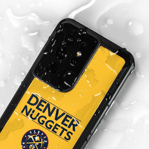 NBA Denver Nuggets Standard - Blue Galaxy S24 Ultra Waterproof Case