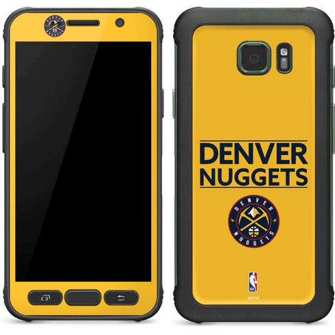 NBA Denver Nuggets Standard - Blue Galaxy S7 Active Skin