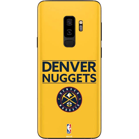 NBA Denver Nuggets Standard - Blue Galaxy S9 Plus Skin