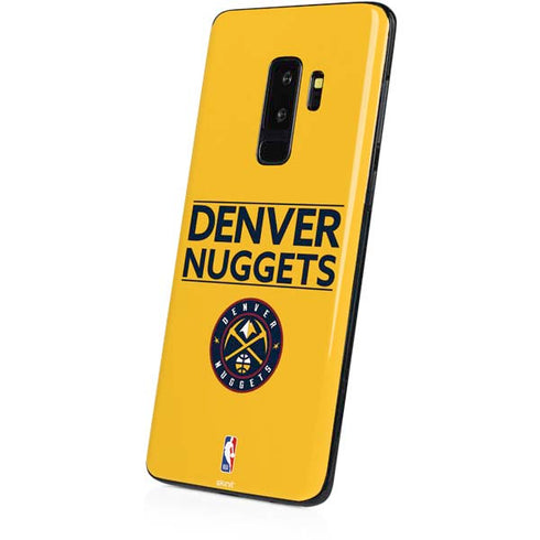NBA Denver Nuggets Standard - Blue Galaxy S9 Plus Skin