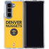 NBA Denver Nuggets Standard - Blue Galaxy Z Fold5 5G Clear Case