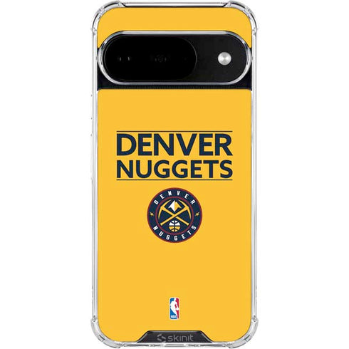 NBA Denver Nuggets Standard - Blue Google Pixel 10 Clear Case