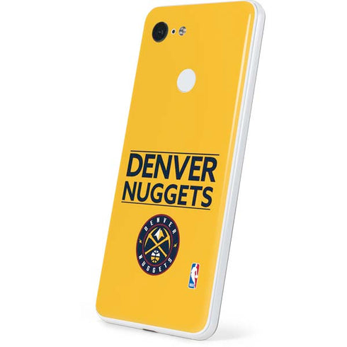 NBA Denver Nuggets Standard - Blue Google Pixel 3 Skin