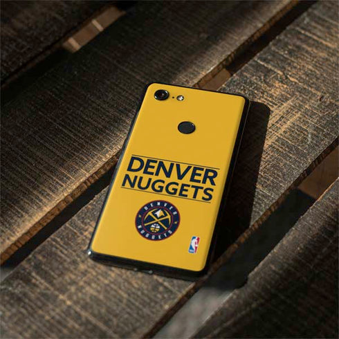 NBA Denver Nuggets Standard - Blue Google Pixel 3 Skin