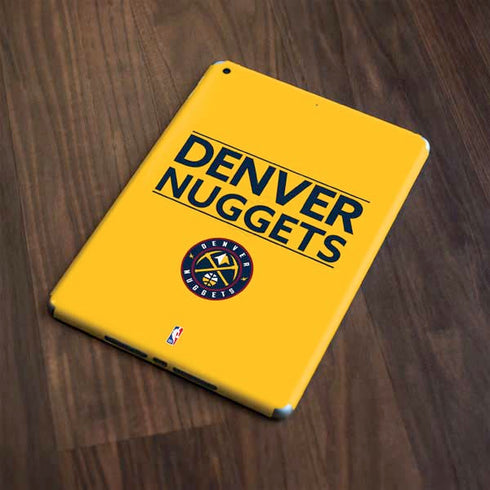 NBA Denver Nuggets Standard - Blue Apple iPad Skin