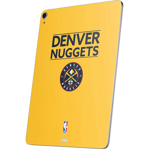 NBA Denver Nuggets Standard - Blue Apple iPad Air Skin
