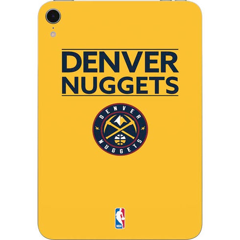 NBA Denver Nuggets Standard - Blue Apple iPad Mini Skin