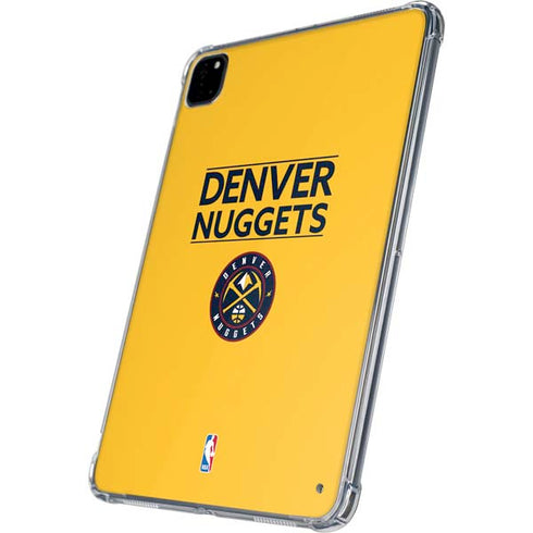 NBA Denver Nuggets Standard - Blue iPad Pro 11in (2024) Clear Case