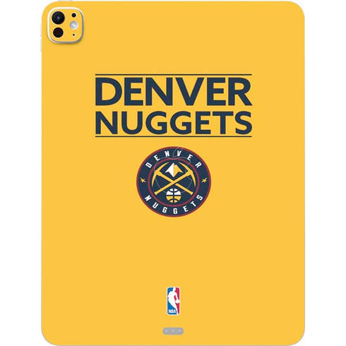 NBA Denver Nuggets Standard - Blue iPad Pro 13in M4 (2024) Skin