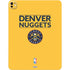 NBA Denver Nuggets Standard - Blue iPad Pro 13in M4 (2024) Skin