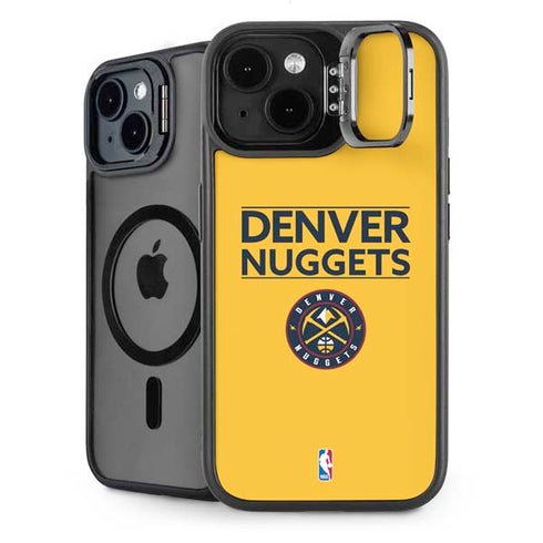 NBA Denver Nuggets Standard - Blue iPhone 13 Kickstand Case