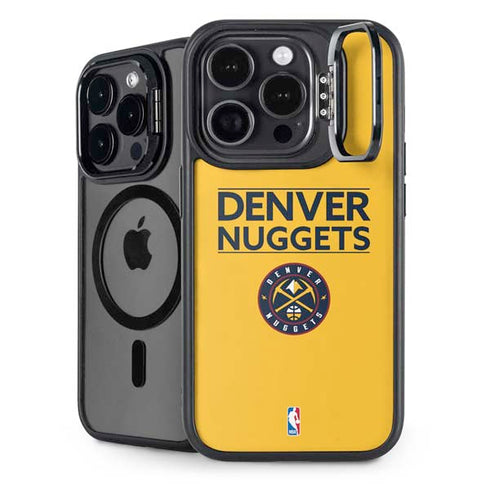 NBA Denver Nuggets Standard - Blue iPhone 14 Pro Kickstand Case