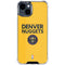 NBA Denver Nuggets Standard - Blue iPhone 15 Clear Case