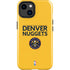 NBA Denver Nuggets Standard - Blue iPhone 15 Impact Case