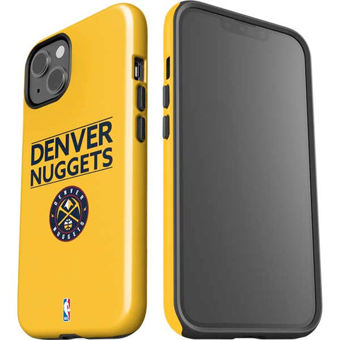 NBA Denver Nuggets Standard - Blue iPhone 15 Impact Case