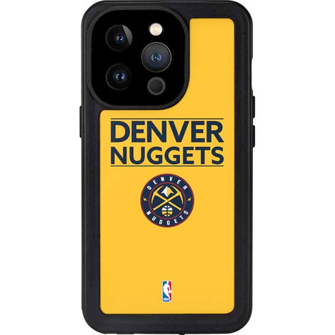 NBA Denver Nuggets Standard - Blue iPhone 15 Pro Waterproof Case