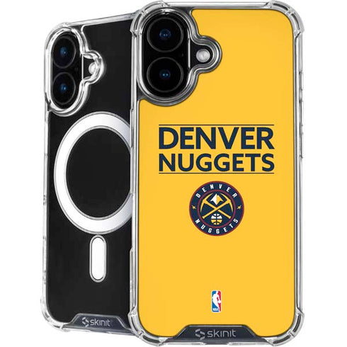 NBA Denver Nuggets Standard - Blue iPhone 16 MagSafe Case
