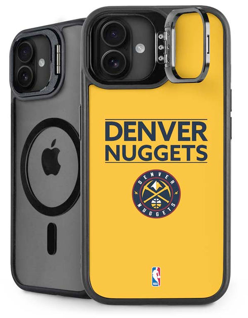 NBA Denver Nuggets Standard - Blue iPhone 16 Plus Kickstand Case