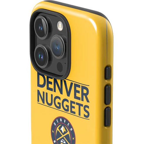 NBA Denver Nuggets Standard - Blue iPhone 16 Pro Impact Case