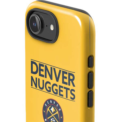 NBA Denver Nuggets Standard - Blue iPhone 16e Impact Case