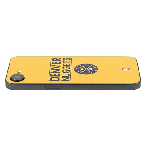 NBA Denver Nuggets Standard - Blue iPhone 16e Skin