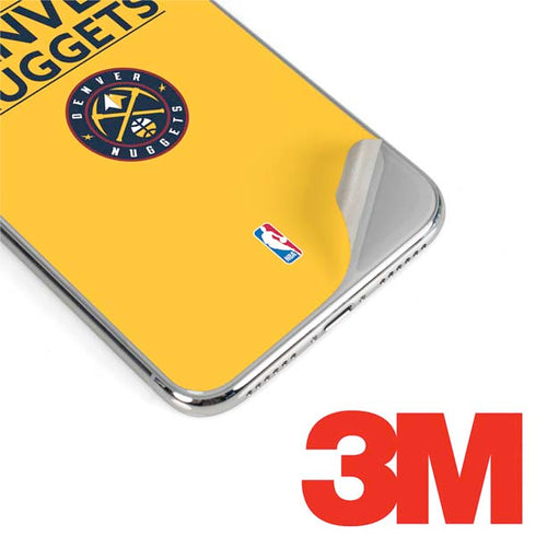NBA Denver Nuggets Standard - Blue iPhone XS Max Skin