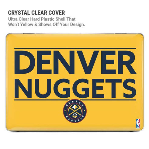 NBA Denver Nuggets Standard - Blue MacBook Pro 14in (2021-24) Case plus Skin
