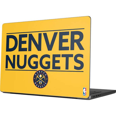 NBA Denver Nuggets Standard - Blue Apple MacBook Pro 14-inch Skin
