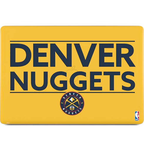 NBA Denver Nuggets Standard - Blue MacBook Skins