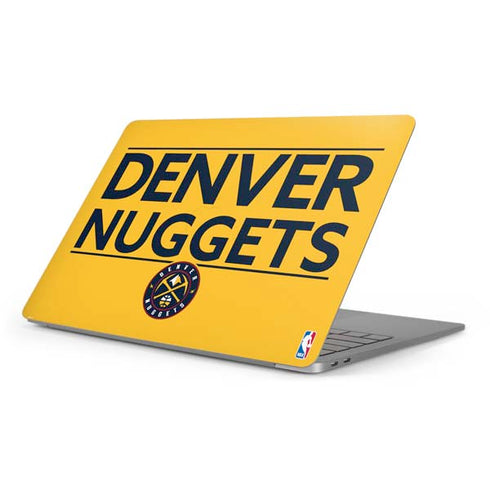 NBA Denver Nuggets Standard - Blue Apple MacBook Pro 16-inch Skin