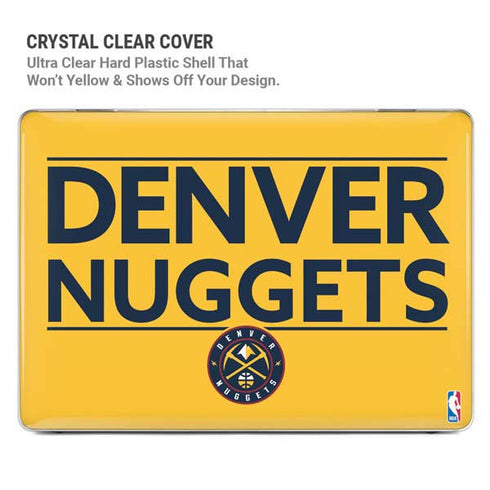 NBA Denver Nuggets Standard - Blue MacBook Cases
