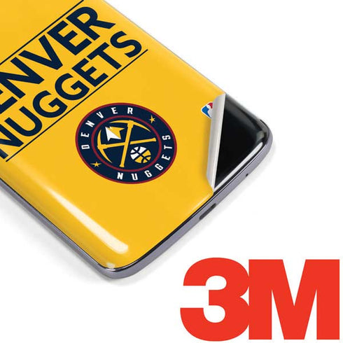 NBA Denver Nuggets Standard - Blue Moto E5 Plus Skin
